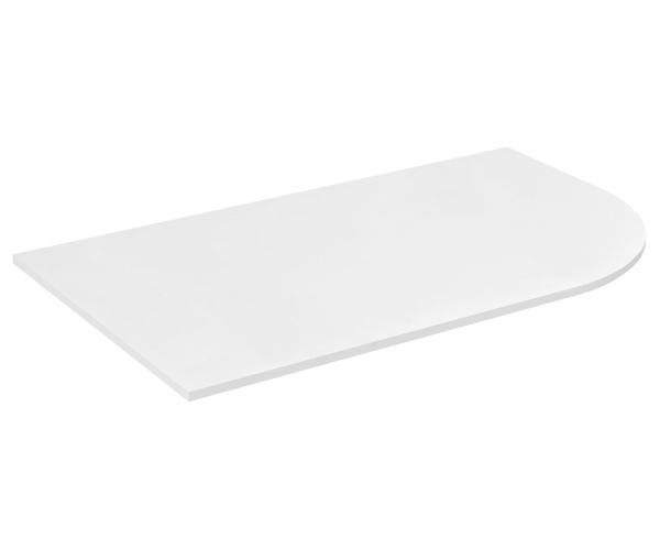 Sapho Pulse Deska Rockstone 757x12x462mm, Levá, Bílá Mat