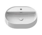 Umyvadlo Ceramic Slim Shelf O - Umyvadlo Ceramic Slim Shelf O 55, s otvorem pro baterii, s přepadem, bílá XJX01155003