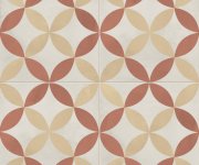 Hnědo-béžová retro dlažba Marca Corona Terra.Art Astro T/C 20x20 - 1.jakost (skladem)