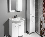 Aqualine Zoja/keramia Fresh Skříňka Vysoká 35x184x29cm, Bílá