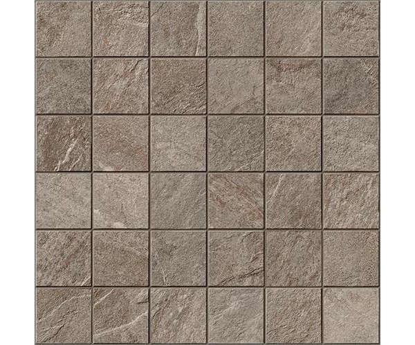 Mozaika jako kámen Caesar Quartz Essence Wild Comp. M 30x30 Matt. - hnědá