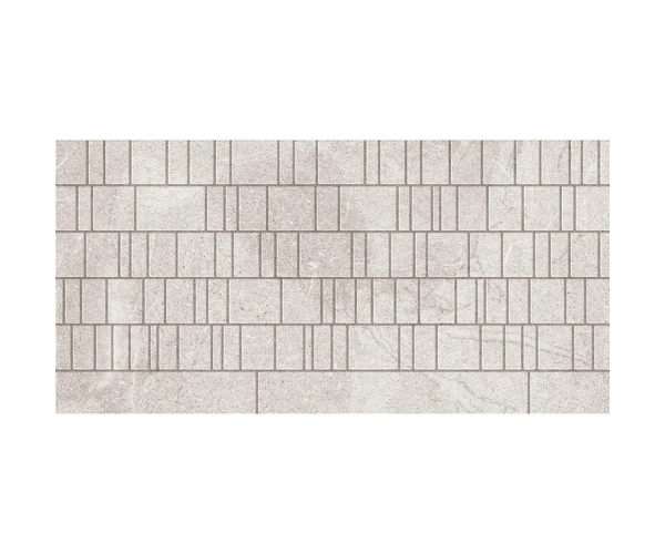 Dekor jako kámen Coem Mea Lapis Grigio Chiaro Pause 30X60  Nat. Rett. - šedá