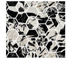 Fioranese Prestige Mosaico EXA Black Antique Effect 30x30 Luc. Rett.