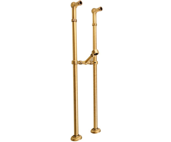 Sapho Antea Připojení Pro Instalaci Vanové Baterie Do Podlahy (pár), Bronz
