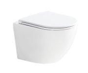 Mereo Wc Set - Smart Flush Rimless Wc Oblé, Modul Pro Sádrokarton, Bílé Oválné Tlačítko