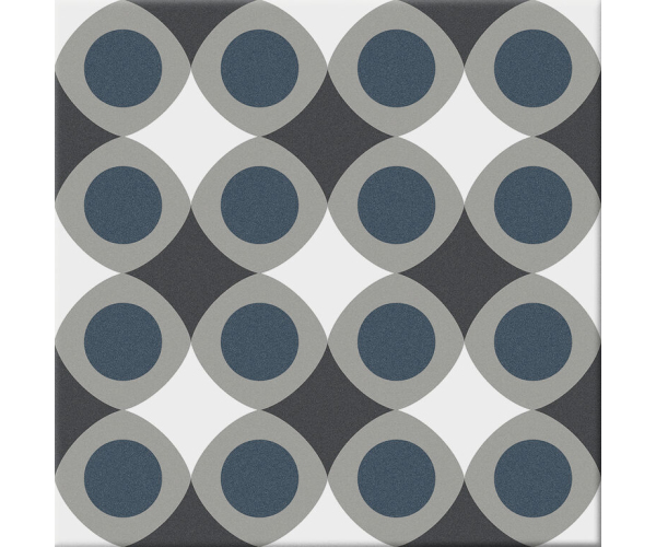 Retro dlažba Cifre Hidra Pop Cold 20x20 Matt.