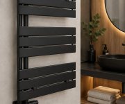 Aqualine Mythos Otopné Těleso 500x830mm, černá Mat