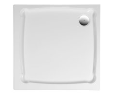 Gelco Diona Sprchová Vanička Z Litého Mramoru, čtverec 90x90x7,5cm, Bílá