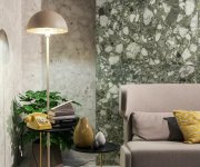 Dlažba jako terrazzo Sant Agostino Venistone Ivory 90x90 - béžová