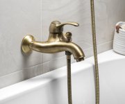 Sapho Kirké Nástěnná Vanová Baterie, Bronz