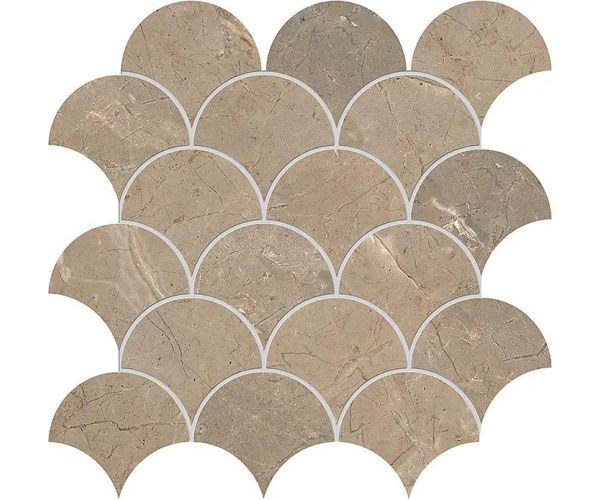 Mozaika jako kámen EdimaxAstor Golden Age Mosaico Shell Beige 30x30 Matt. Rett. - béžová