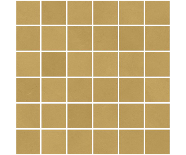 Dlažba jako beton Mirage Clay CL09 Glee Mosaico 36T 30x30 SP - žlutá