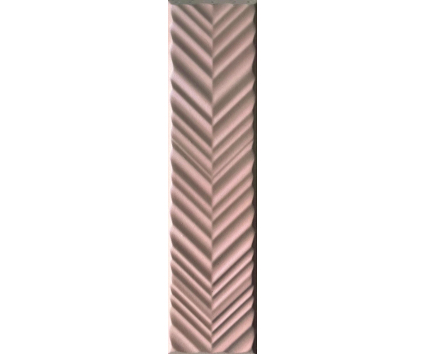 Obklad Elios Dust Blush chevron 5x20 - růžová