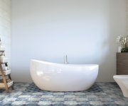 Dlažba Da Vinci Porcelain Fumé Base 20x20 - modrá