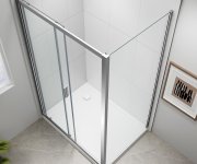 Polysan Easy Obdélníkový Sprchový Kout 1100x900mm, čiré Sklo L/p Varianta