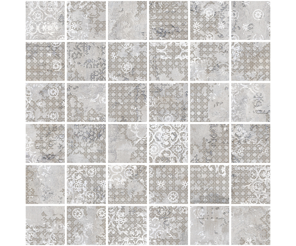 Mozaika Aparici Rug Grey Mosaico 30x30 Nat. Rett. - šedá