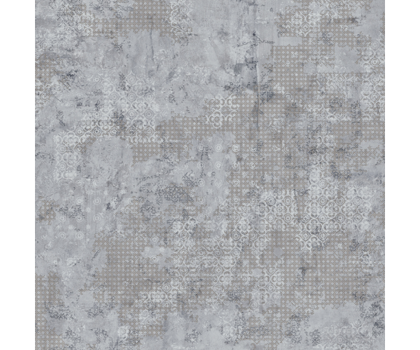 Vzorovaná dlažba Aparici Rug Grey 60x60 Nat. Rett. - šedá