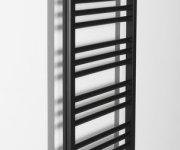 Bruckner Albrecht Otopné Těleso 500x1570 Mm, Středové Připojení, černá Mat