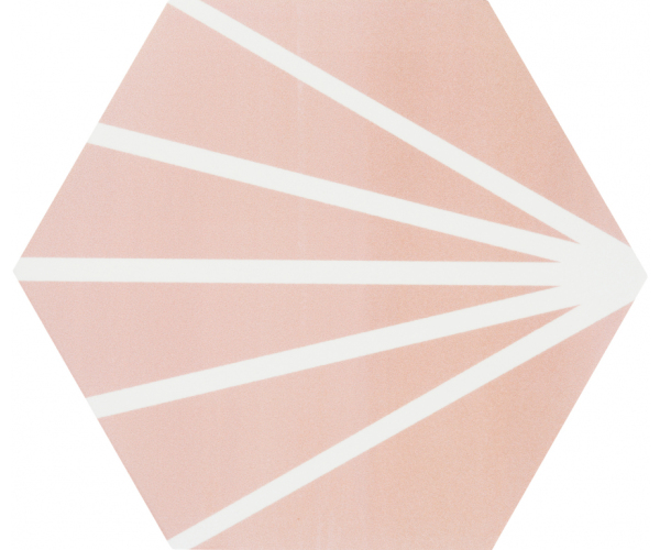 Retro dlažba Bestile Meraki Rosa 19,8x22,8 - růžová