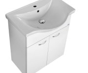 Aqualine Keramia Fresh Umyvadlová Skříňka 60,6x74x34cm, Bílá