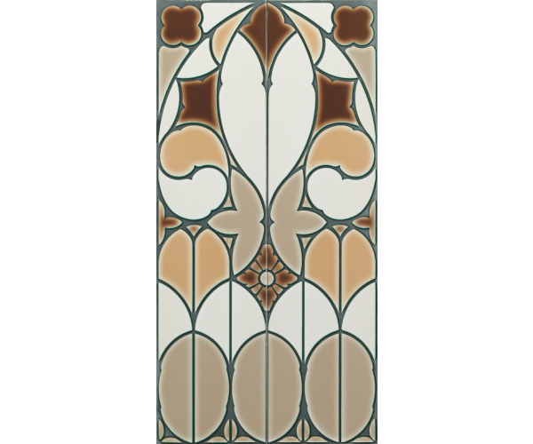 Retro obklad Grazia Venice Pannello Fenice Caramel Craquele 40x80