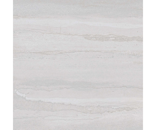 Dlažba jako travertin Flaviker Double Linear Grey 80x80 Nat. Rett. - šedá
