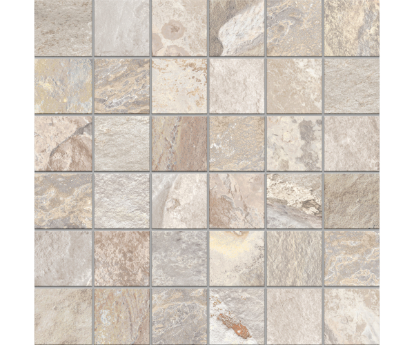 Mozaika jako kámen EdimaxAstor More Mosaico Nut 30x30 Matt. Rett. - béžová