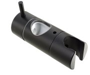 Posuvný Držák - Jezdec Ke Sprchové Tyči Tevere, Black Mat AQS+DRZAK-5