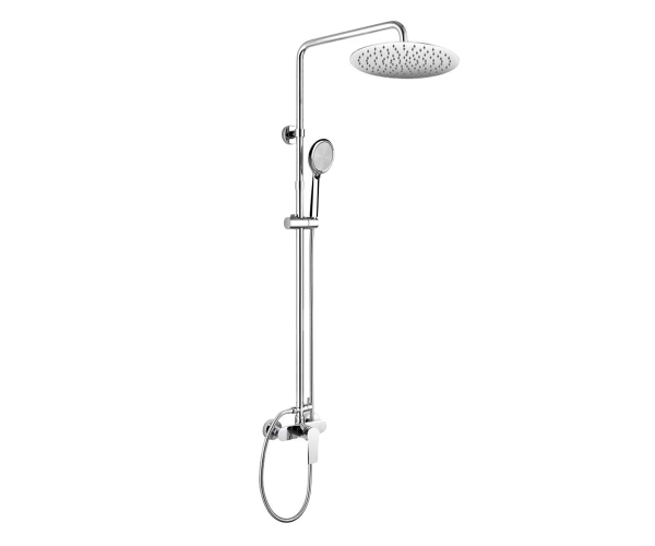 Mereo Dita Sprchová Baterie S Talířovou Kulatou Slim Sprchou ø 300 Mm, Nerez