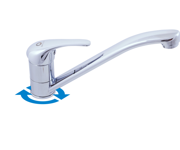 SÁZAVA - Dřezová baterie Chrom 3/8'' SA005.0