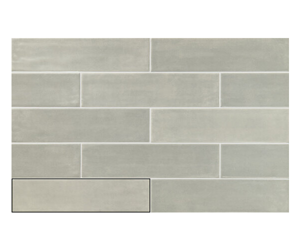 Obklad jako beton APE Acquarella Grey 7,5X30 Matt. - šedá