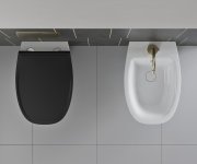 Gsi Modo Závěsná Wc Mísa, Swirlflush, 37x54cm, Bílá Extraglaze