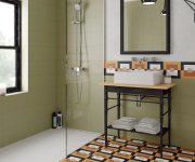 Retro dlažba Equipe Bauhome Punkt Warm 20x20