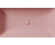 Gsi Nubes Keramické Umyvadlo Na Desku 80x40cm, Blush Mat