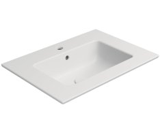 Gsi Pura Keramické Umyvadlo Slim 62x46cm, Bílá Mat