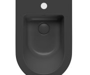 Gsi Kube X Bidet Závěsný 36x55cm, černá Mat