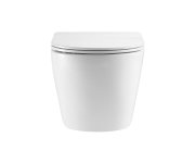 Mereo Wc Závěsné Kapotované, Smart Flush Rimless, 490x370x360, Keramické, Vč. Sedátka Css123