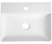 Aqualine Soyo Keramické Umyvadlo 46x36cm, Bílá
