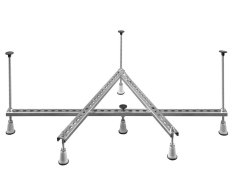Polysan Nosná Konstrukce Pro Hlubokou Vaničku Selma 90x90cm