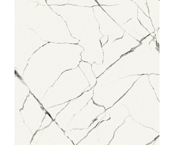 Dlažba jako mramor Settecento Reverse Artic Naturale 60x60 Rett. - bílá