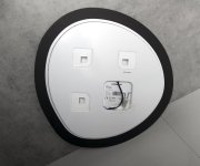 Sapho Sten Zrcadlo S Led Podsvícením 60x60cm