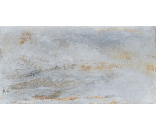 Dlažba jako kov Sichenia Me_Tal Silver 60x120 Rett.