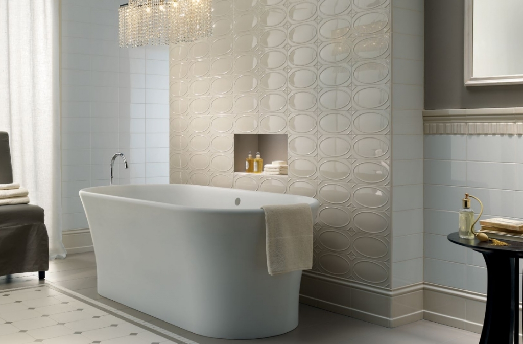 Realizace Romantika, vintage styl v koupelně je série Formae Ceramiche Grazia Formae