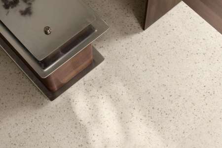 Krémová dlažba s terrazzo strukturou Sant Agostino Glow