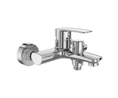 Mereo Vanová Nástěnná Baterie, Pego, 150 Mm, S Keramickým Přepínačem, Bez Příslu