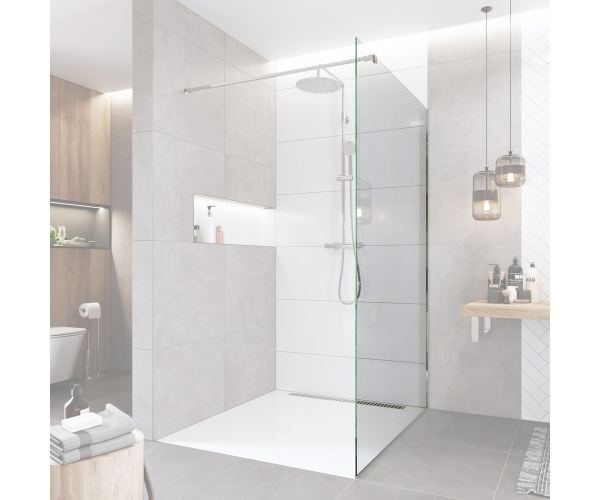 Mereo Novea Sklo Pro Walk In 120 X 200 Cm, 8mm, Easy Clean, čiré