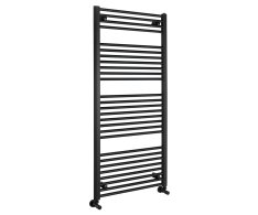 Aqualine Direct Otopné Těleso S Bočním Připojením 600x1320mm, černá Mat