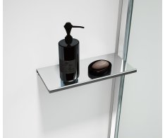 Polysan Esca Shelf Polička Do Profilu 230x120mm, Chrom