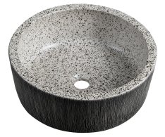 Sapho Priori Keramické Umyvadlo Na Desku, ø 41cm, Granit