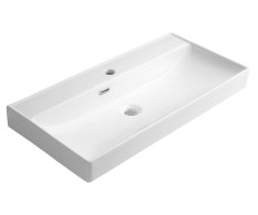 Aqualine Parla Keramické Umyvadlo 80x38cm, Bílá